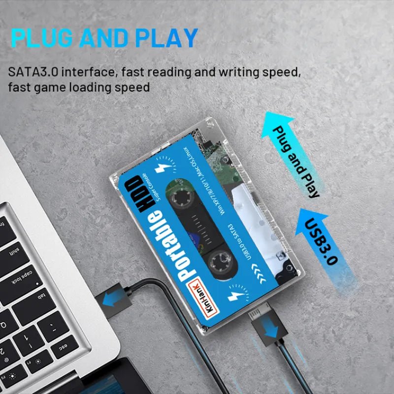 500GB Batocera Internal 55000 Plug - and - play External Mechanical Mobile Game Hard Disk - Trendora