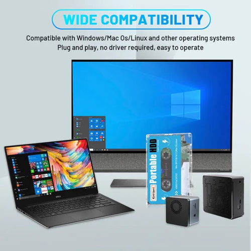 500GB Batocera Internal 55000 Plug - and - play External Mechanical Mobile Game Hard Disk - Trendora