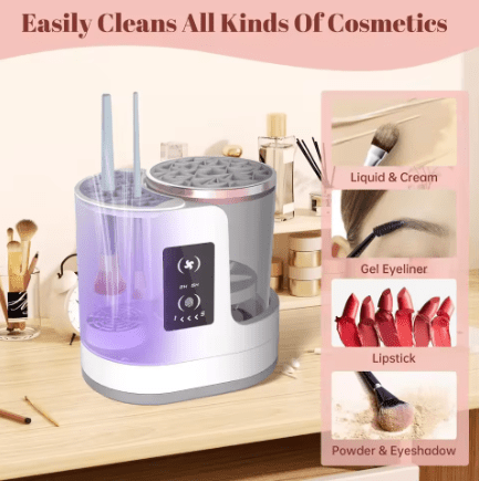 Electric Makeup Brush Cleaner - Trendora